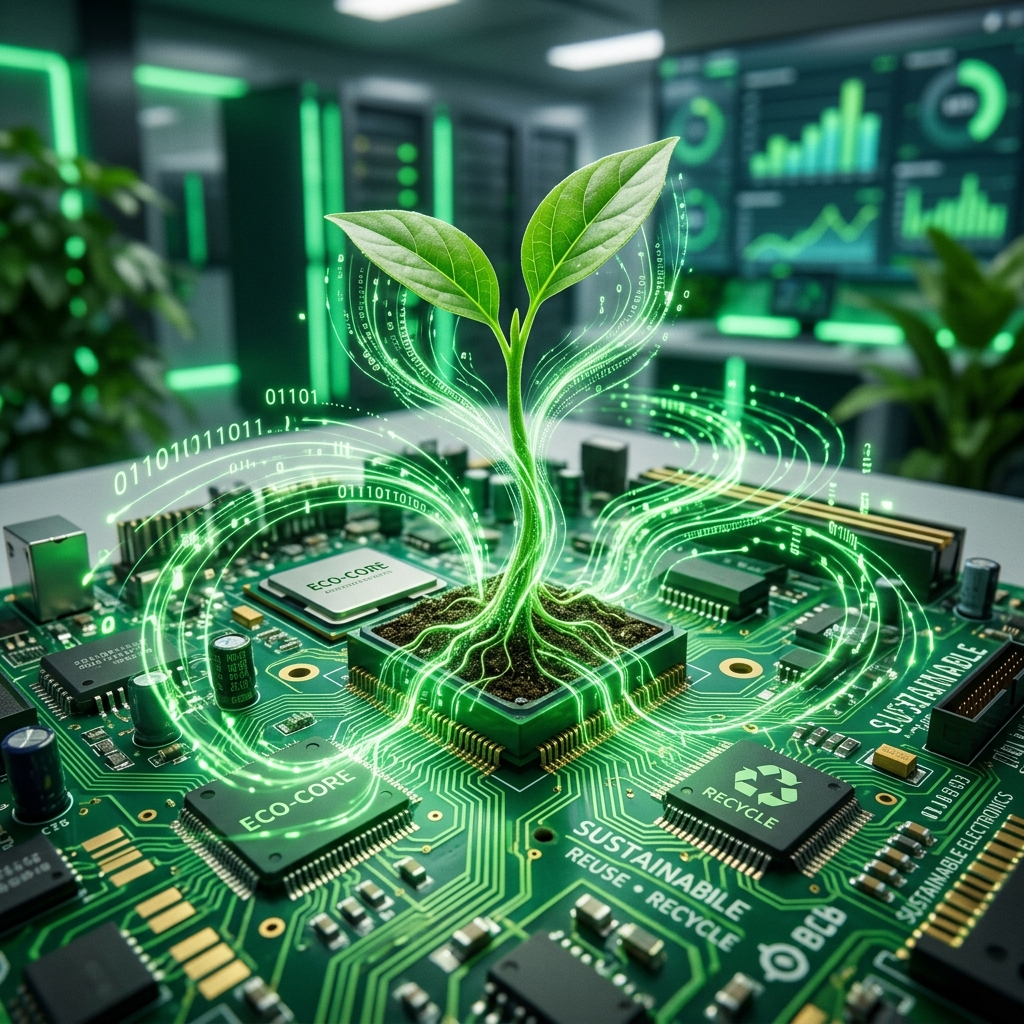 Reciclagem de placas e computadores velhos